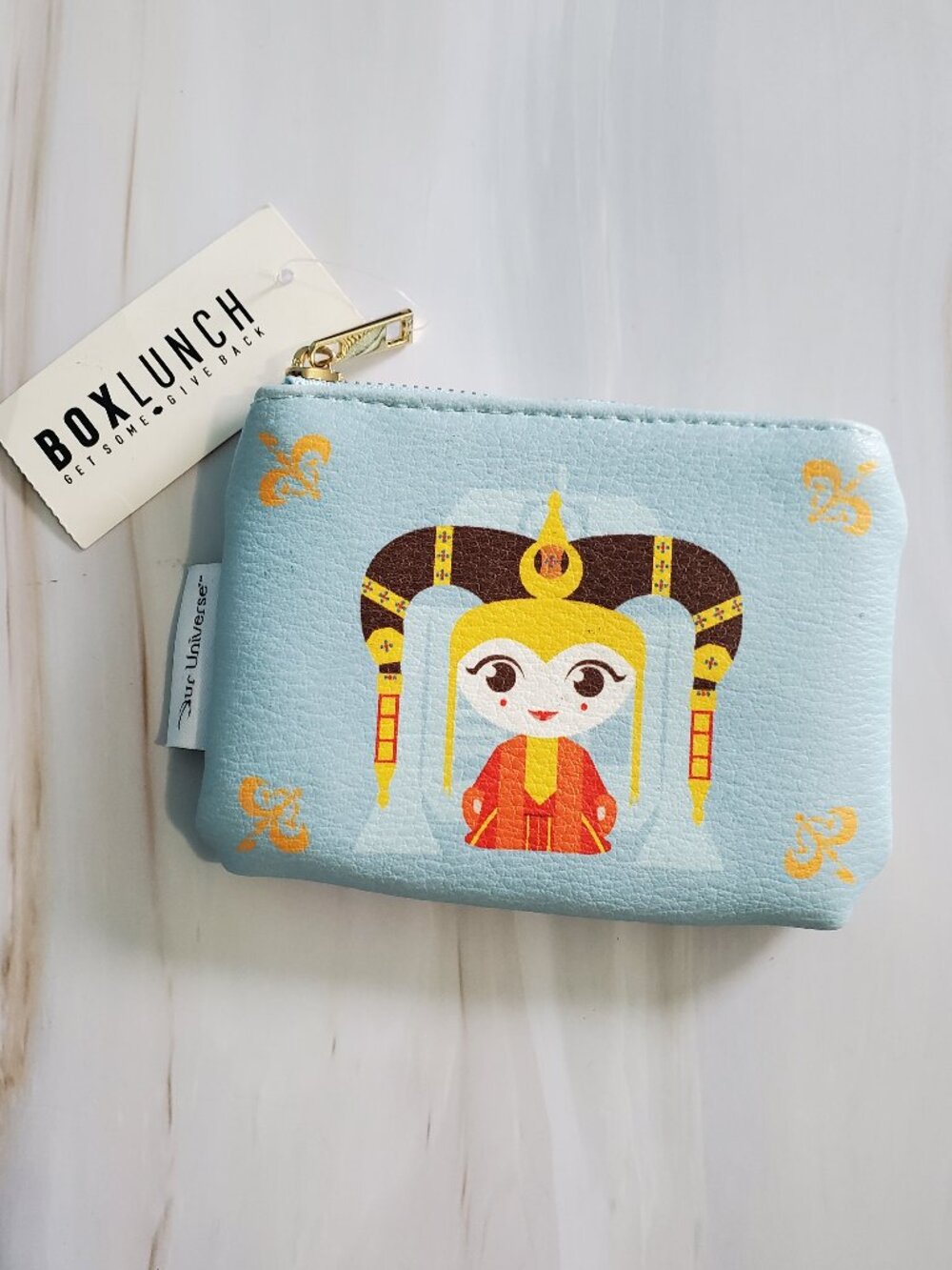 NWT Star Wars Chibi Princess Leia Queen Amidala Coin Purse